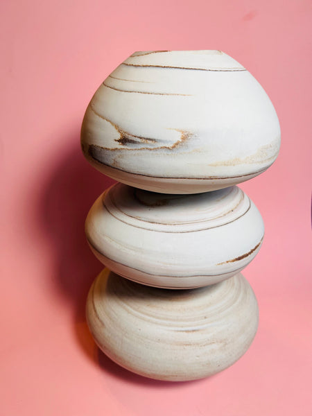 Vase: Marbled Orb 1