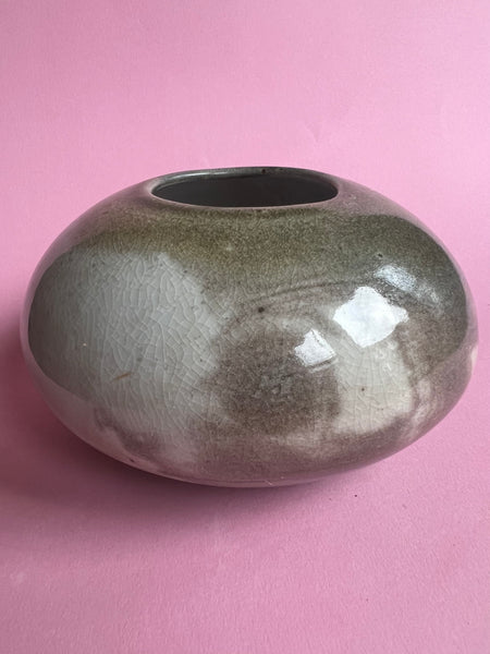 Vase: Marbled Shino Orb