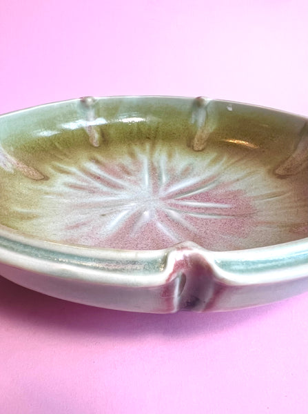 Bowl: 10" Chartreuse Star