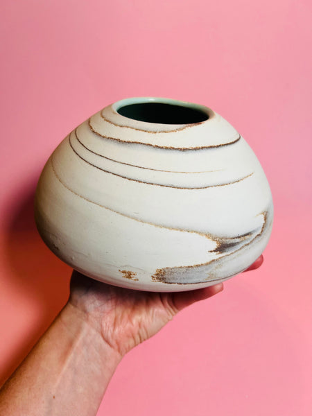 Vase: Marbled Orb 1
