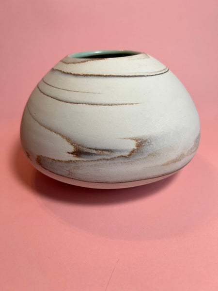 Vase: Marbled Orb 1