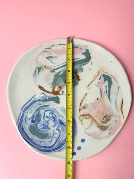 Plate: Large Marbled