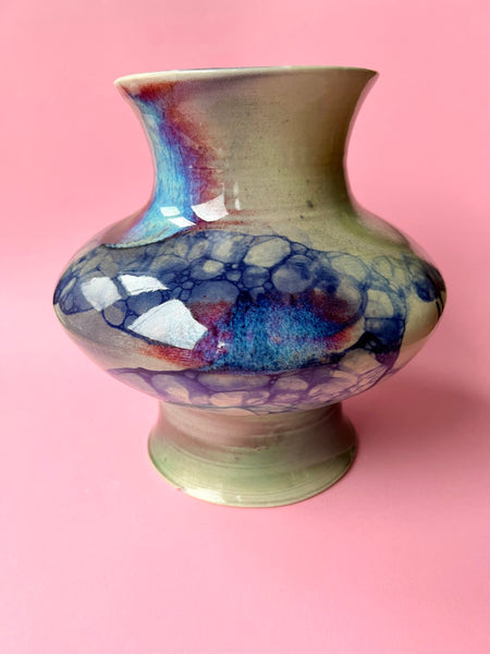 Vase: Large Bellied & Bubbled