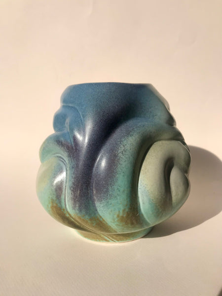 Vase: Cumulus Bloom Blue & Purple