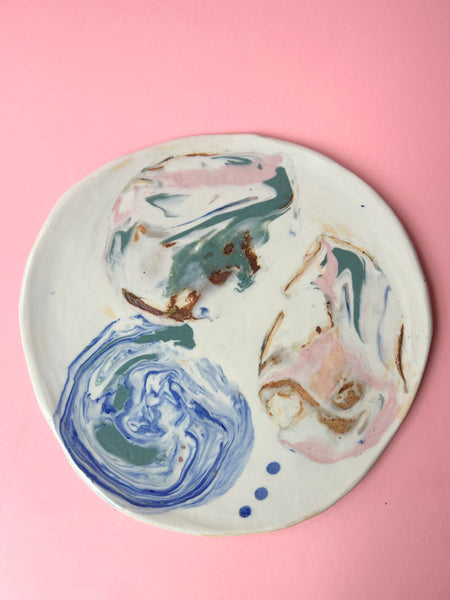 Plate: Large Marbled